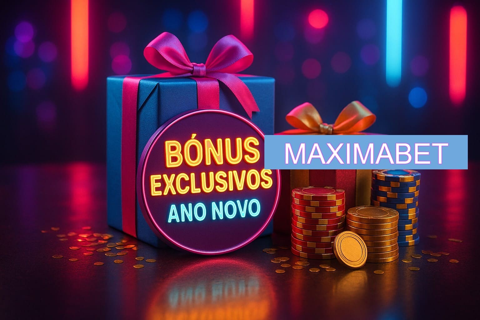 Promoções de Ano Novo no MAXIMABET